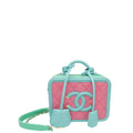 Chanel Tricolor CC Filigree Vanity Vanity Mini Case