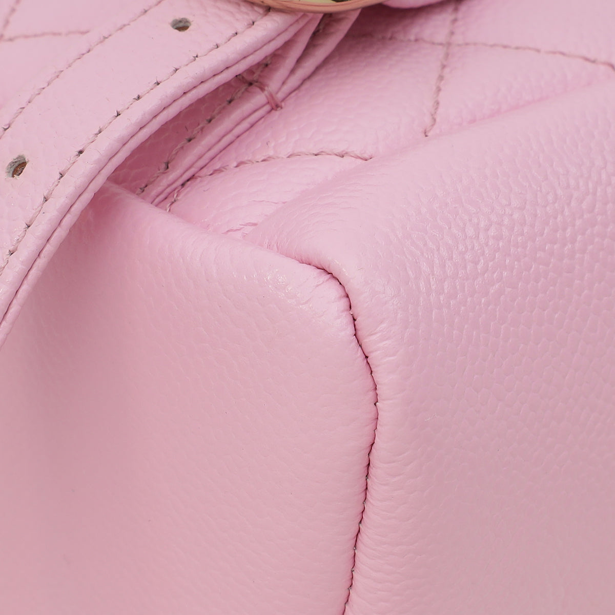 Chanel Pink Duma Pockets Drawstring Backpack Small Bag