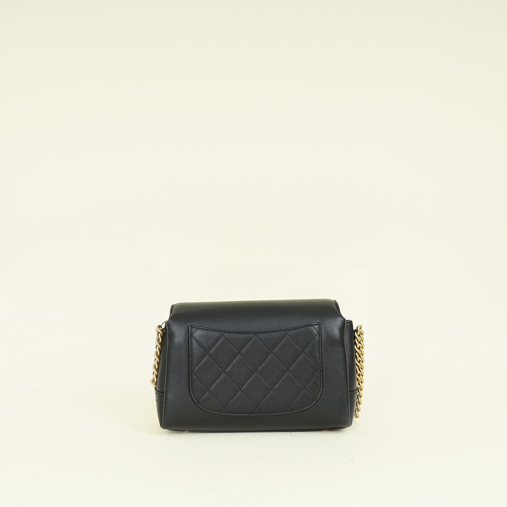 Chanel Black CC Chain Flap Bag