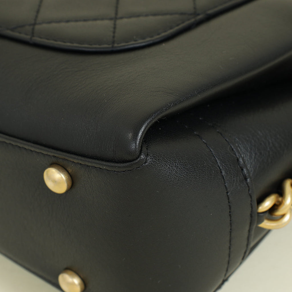 Chanel Black CC Chain Flap Bag