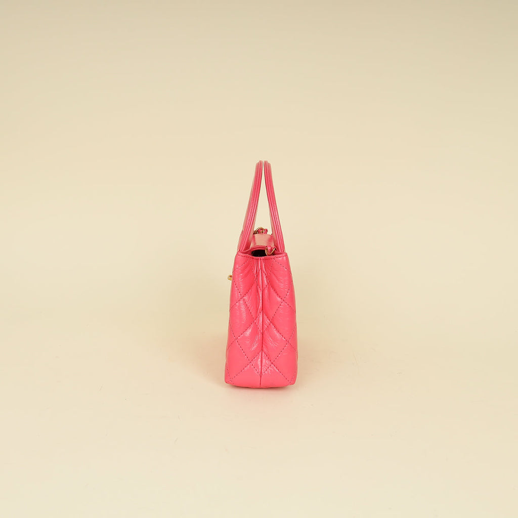 Chanel Hot Pink CC Mini Kelly Bag
