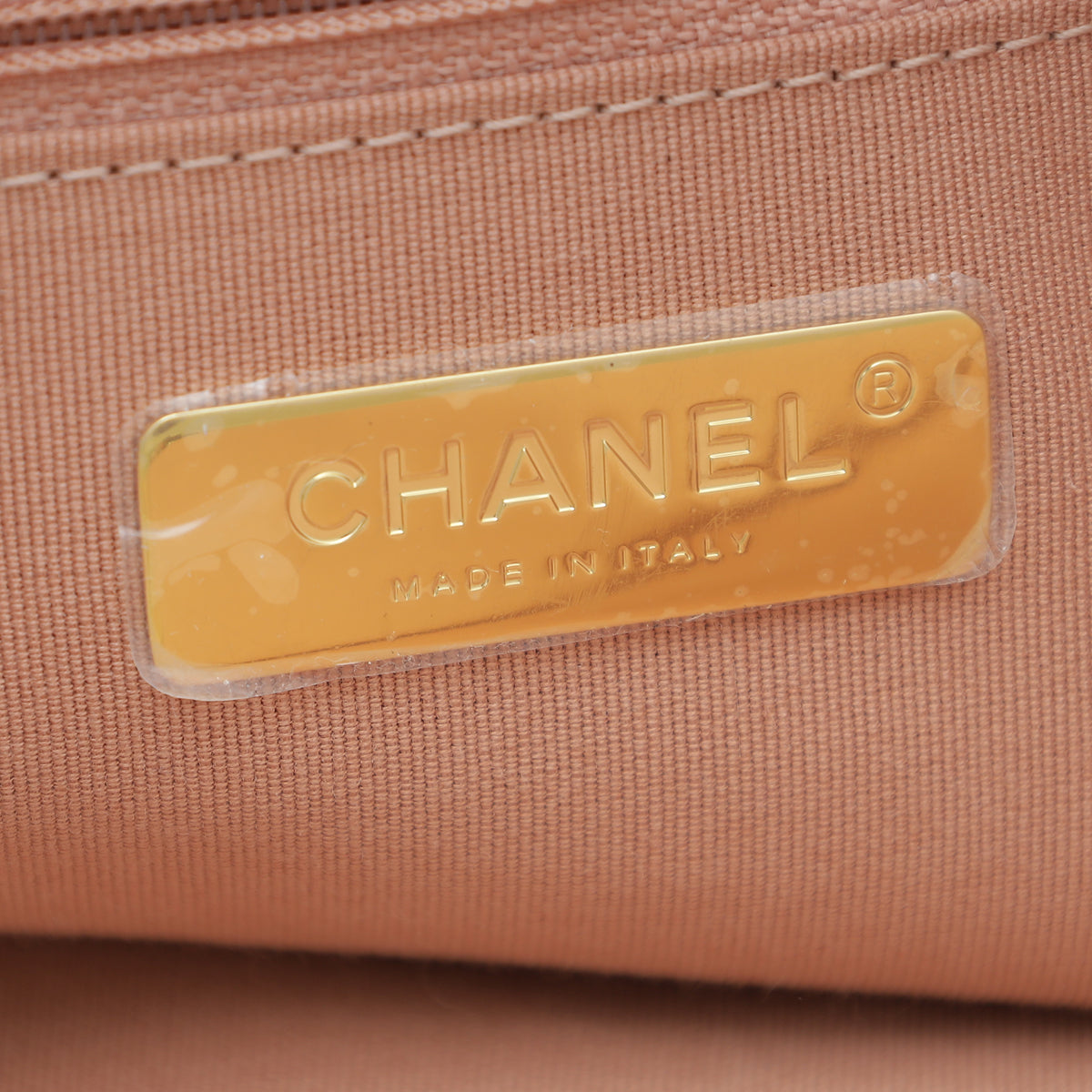 Chanel Blush CC 19 Shopping Bag