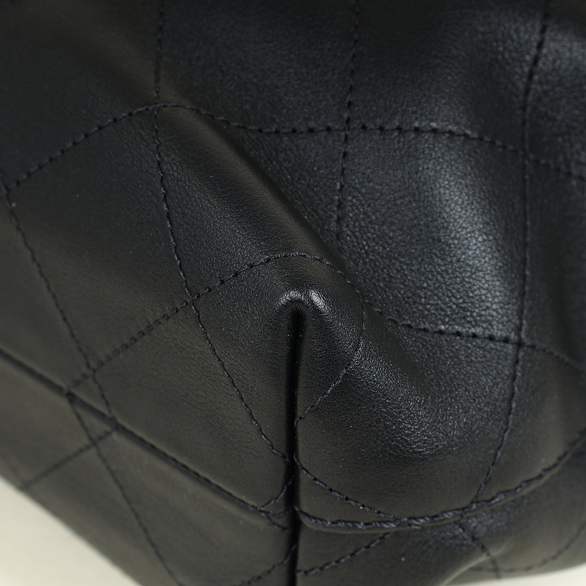 Chanel Black CC Hobo Large Bag
