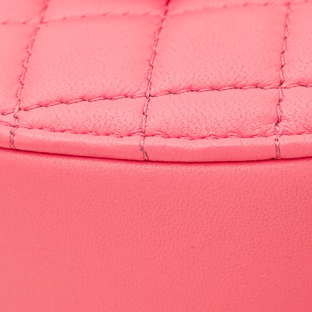 Chanel Pink CC In Love Heart Bag