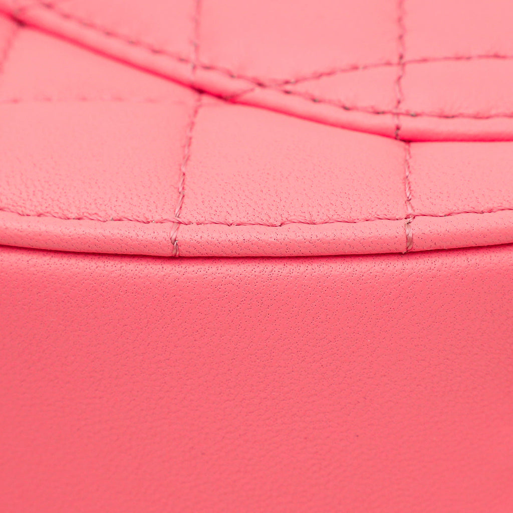 Chanel Pink CC In Love Heart Bag