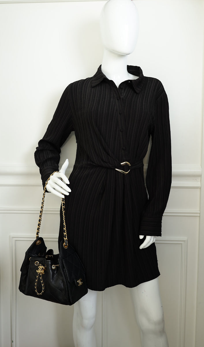 Chanel Black 25 Mini Handbag