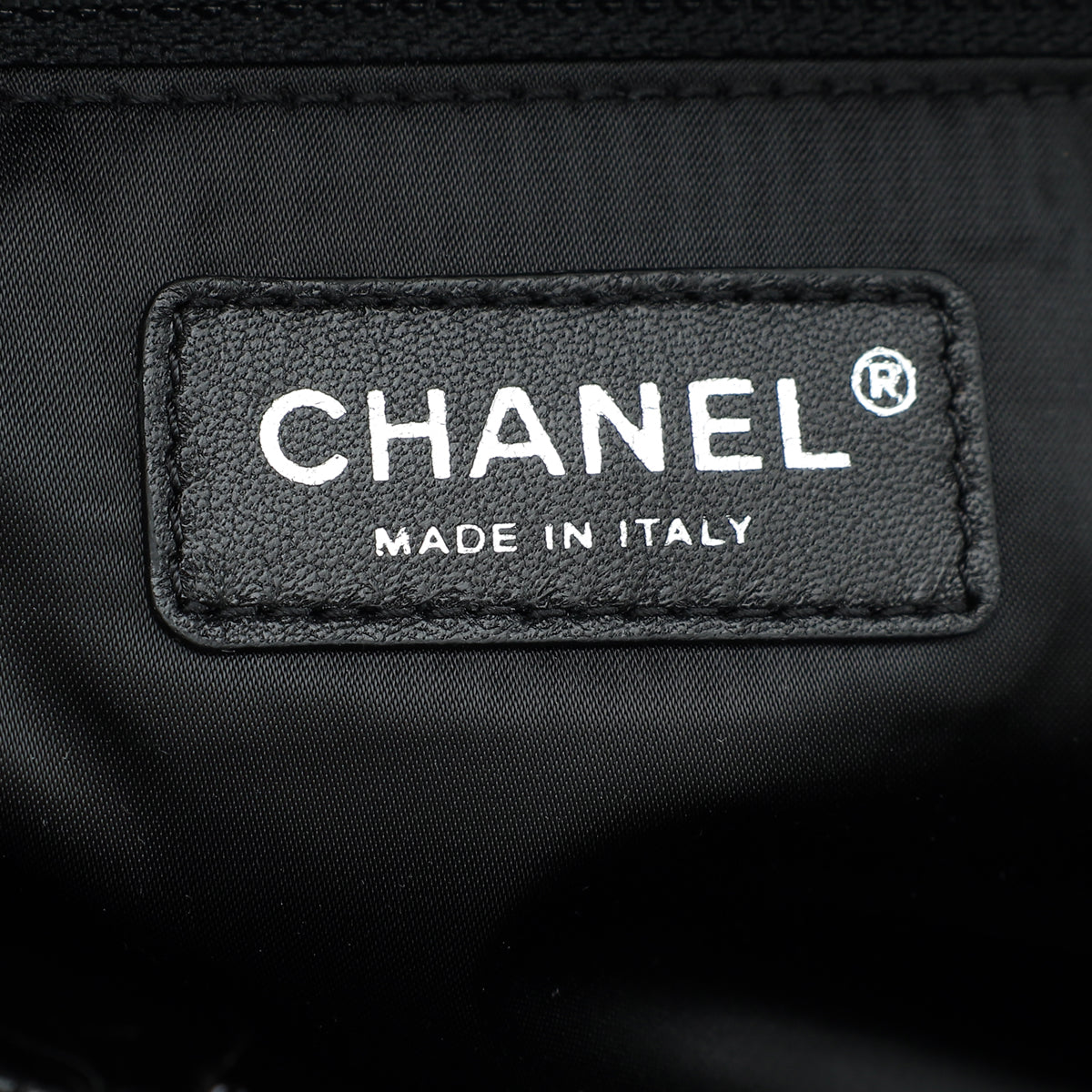 Chanel Black Knit Pluto Glitter Flap Large Bag