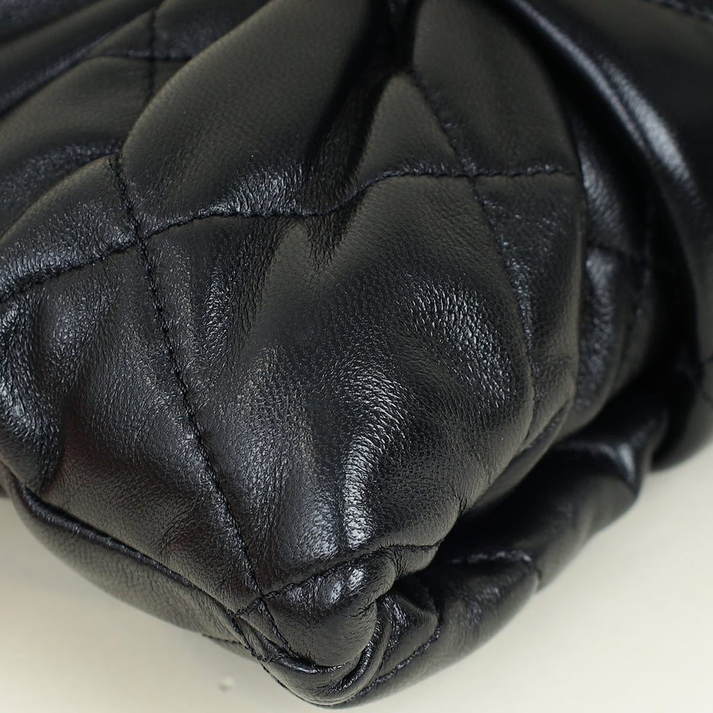 Chanel Black CC Mini Bow Bag