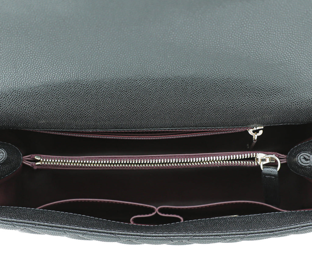 Chanel Black CC Coco Handle Small Bag