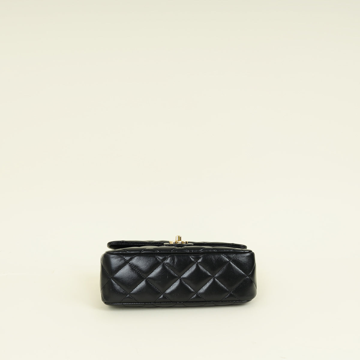 Chanel Black Quilted Top Handle Flap Bag