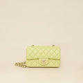 Chanel Kiwi Classic Mini Rectangula Flap Bag