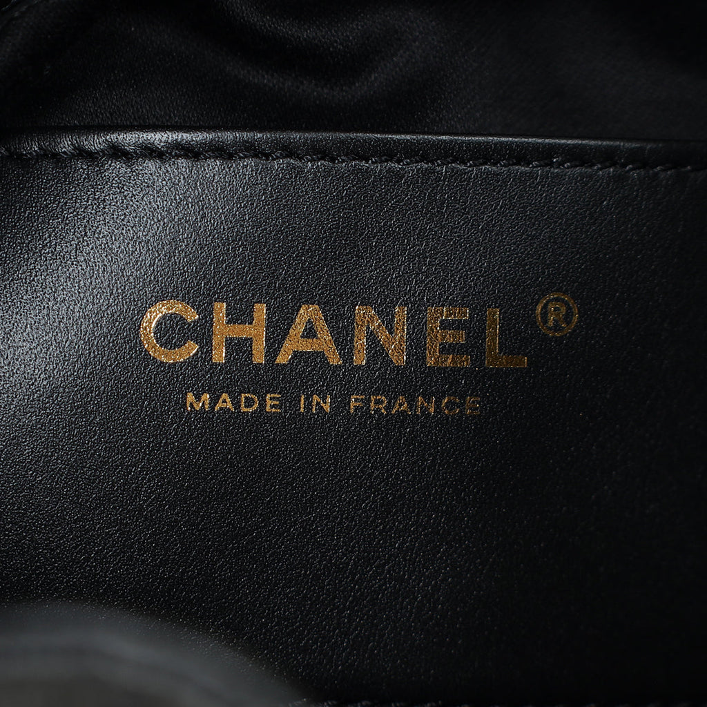 Chanel Black CC 25 Small Shoulder Bag