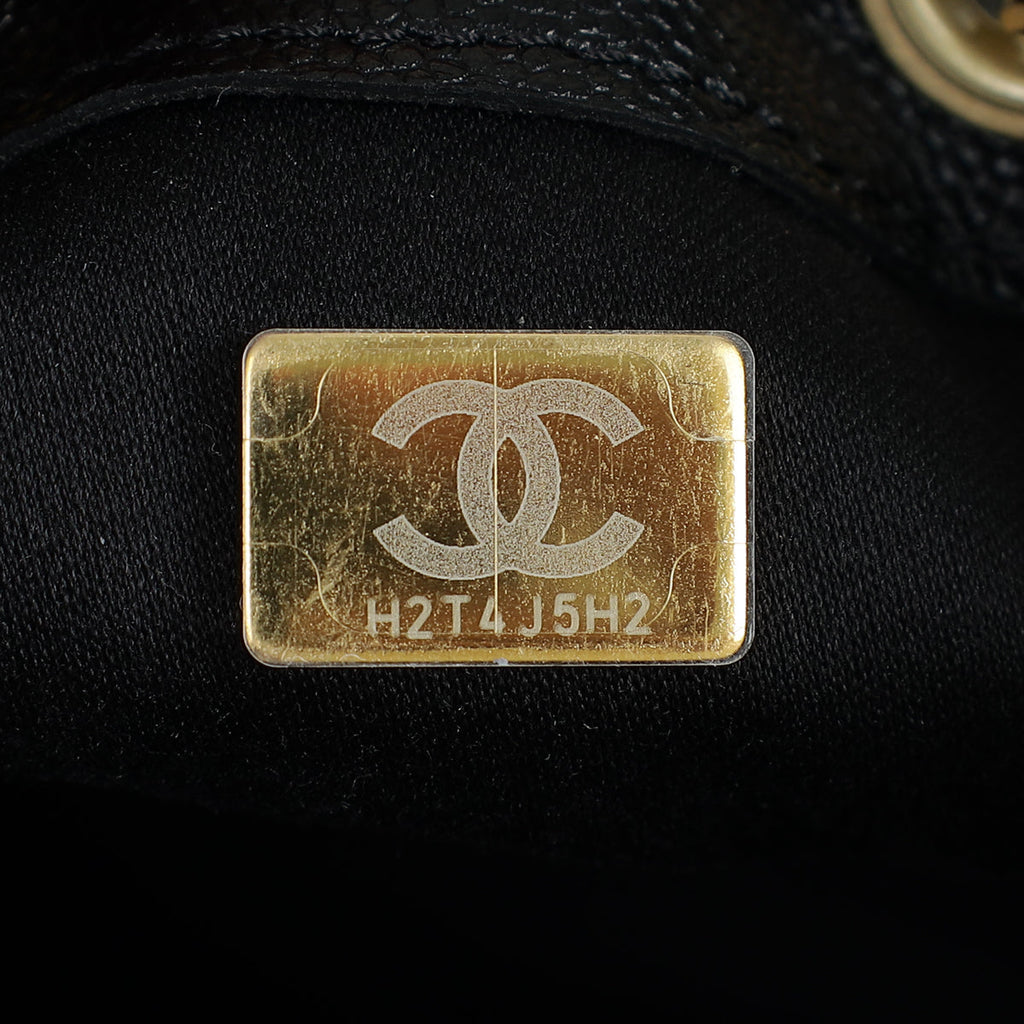 Chanel Black CC 25 Small Shoulder Bag