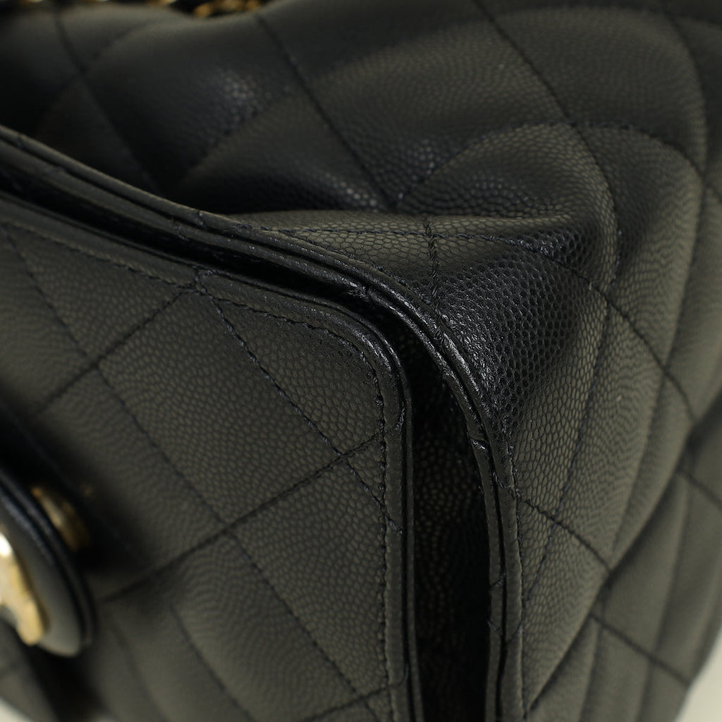 Chanel Black CC 25 Small Shoulder Bag