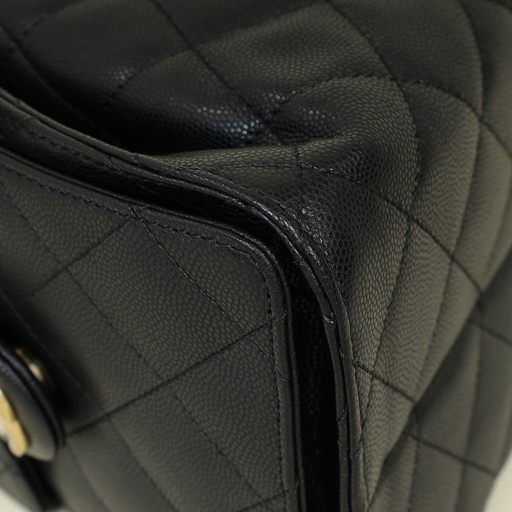 Chanel Black CC 25 Small Shoulder Bag