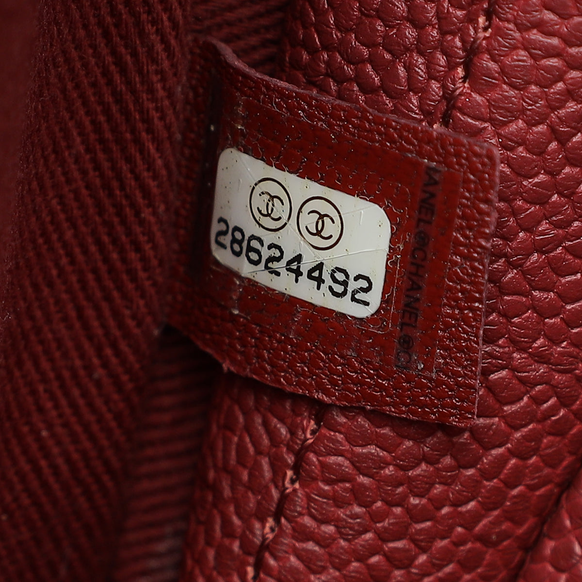 Chanel Burgundy Chic Trip Waist Bag