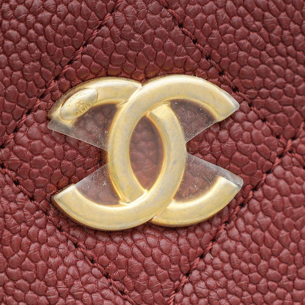 Chanel Burgundy Chic Trip Waist Bag