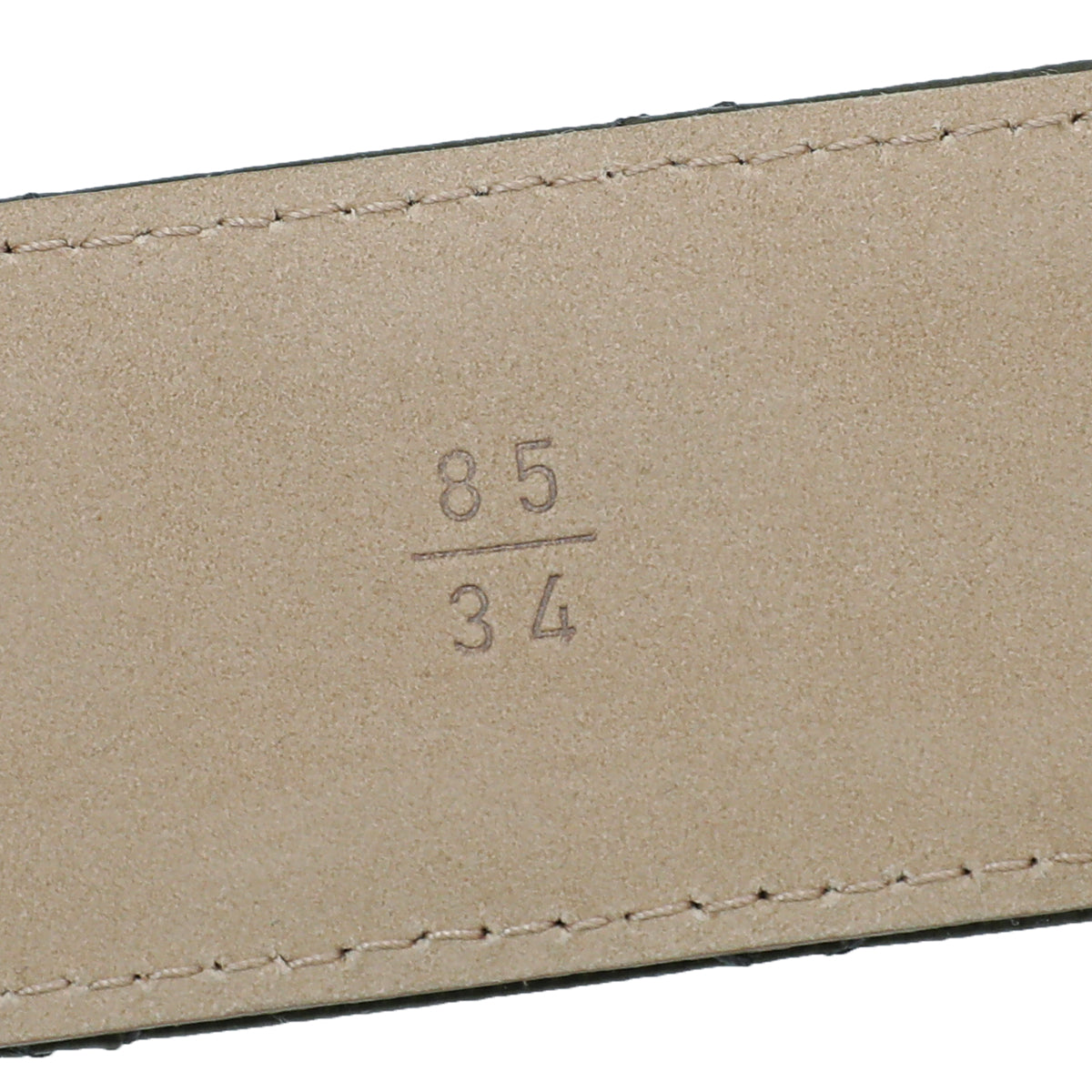 Chanel Olive Diamond Quilt CC Buckle Belt 34