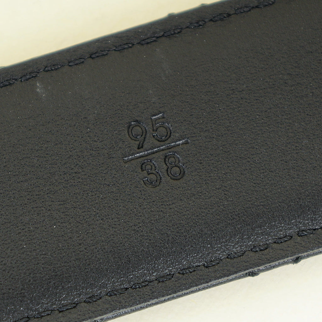 Chanel Black CC Chain Buckle Quilted Belt