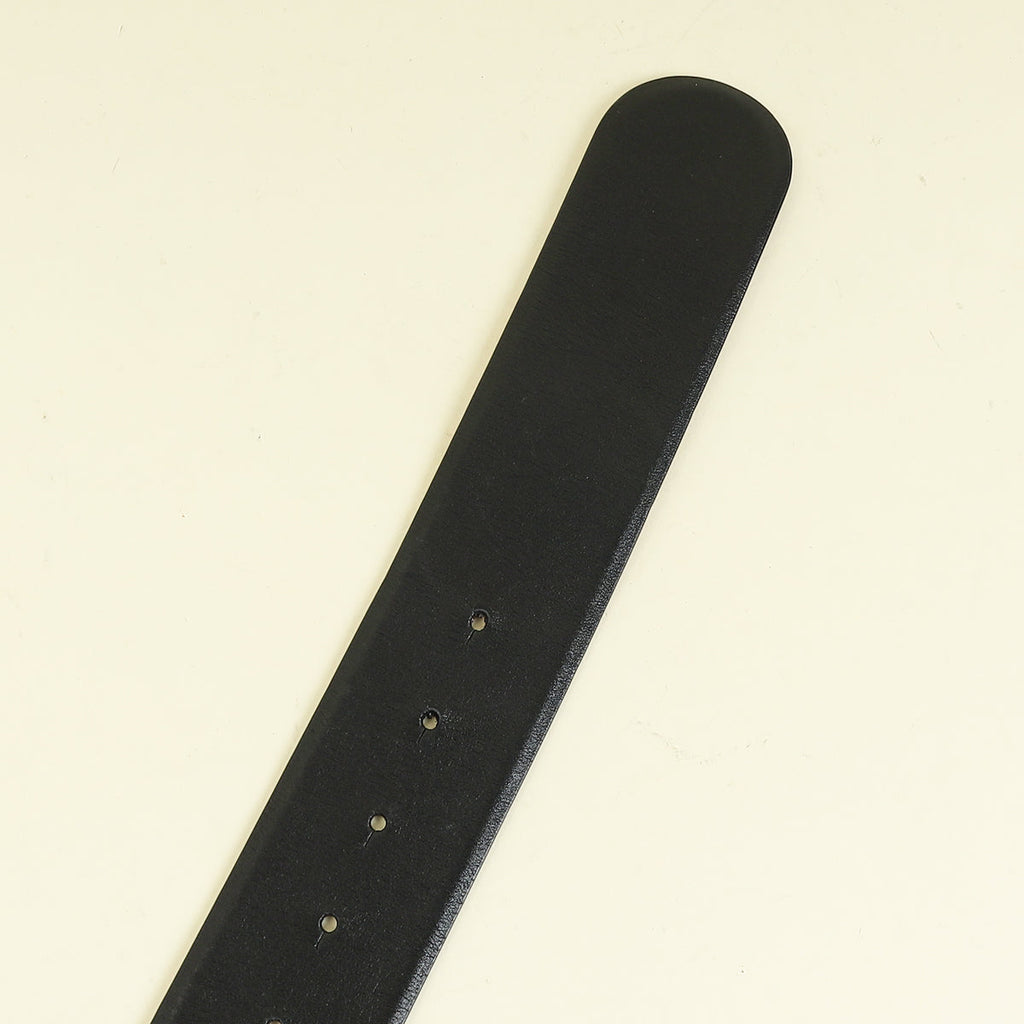 Chanel Black CC Oval Buckle Belt 32