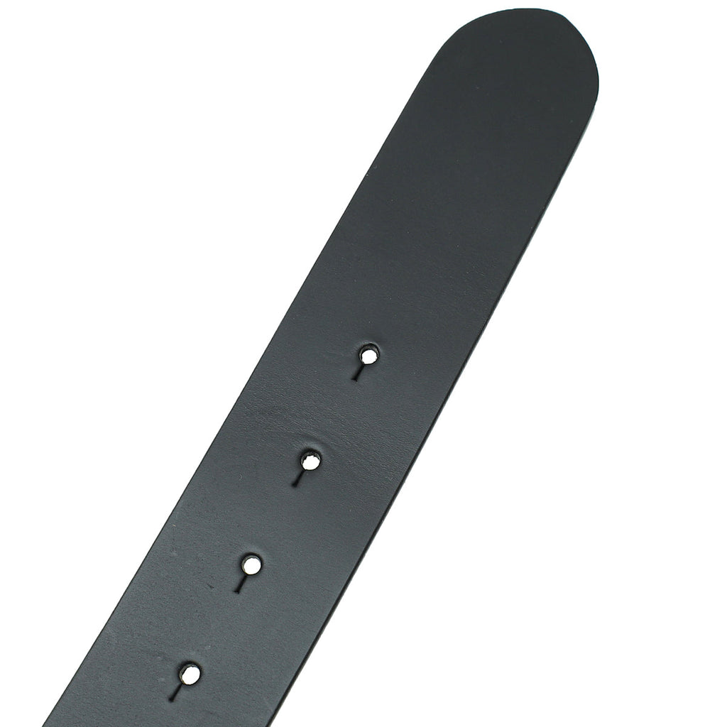 Chanel Black CC Oval Buckle Belt 34