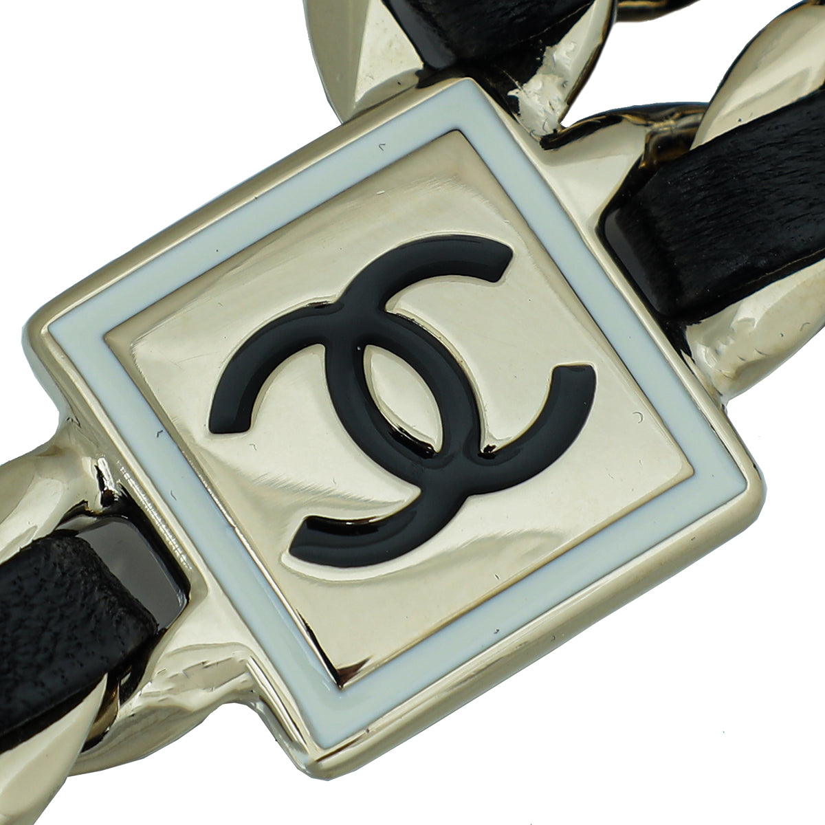 Chanel Black CC Chain Belt