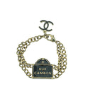 Chanel Bicolor Rue Cambon Charm Bracelet