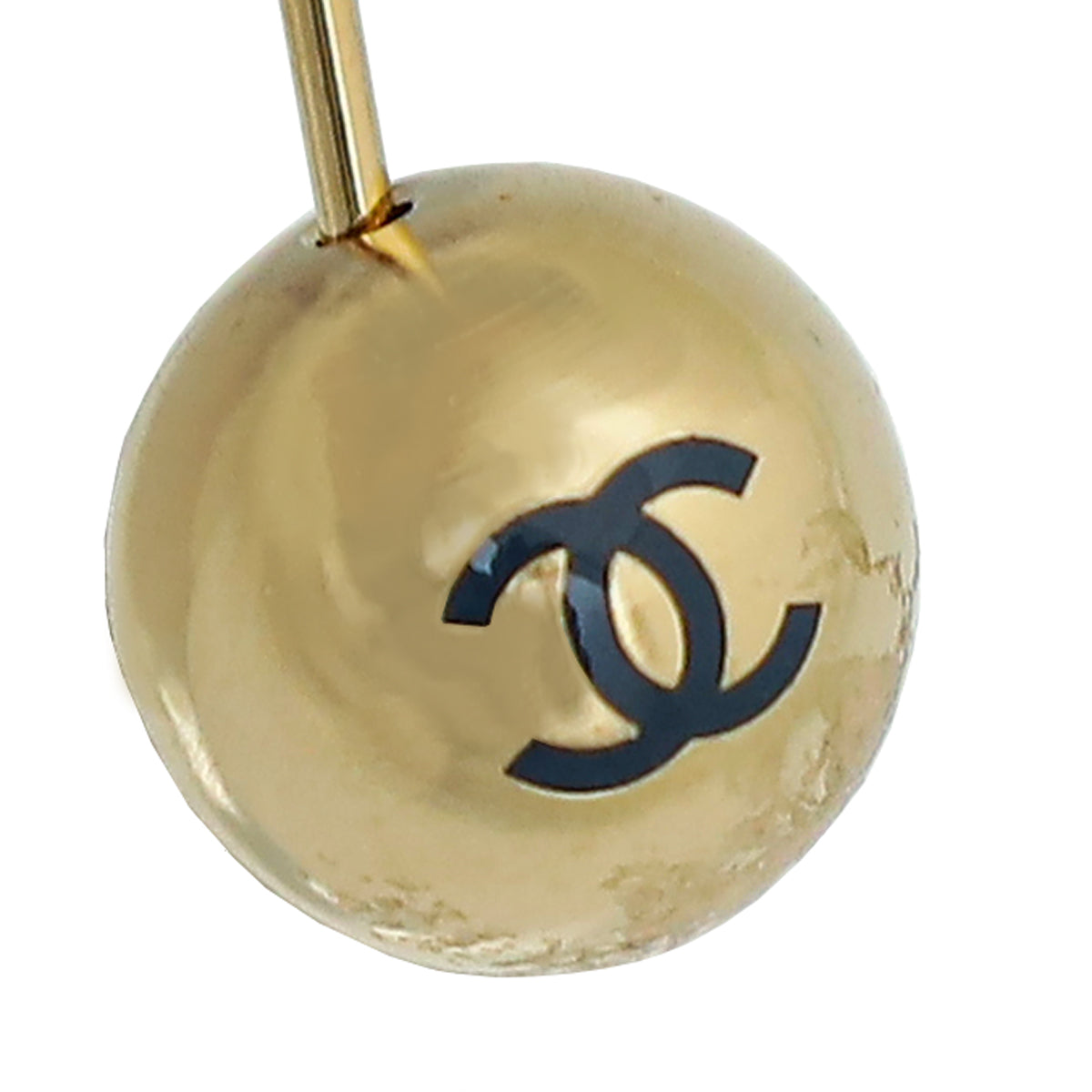 Chanel Bicolor Camellia Tweed Brooch