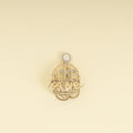 Chanel Gold CC Bird Cage Pearl Crystal Brooch