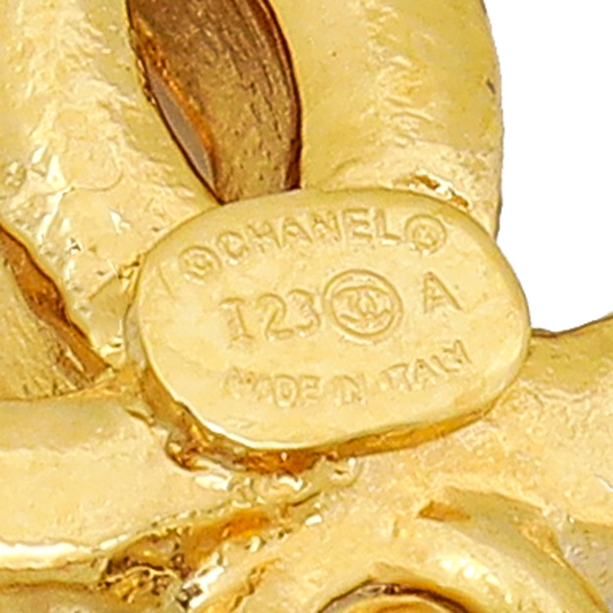 Chanel Gold CC Pearl Crystal Darling Earrings