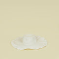 Chanel Ivory CC Straw Wide Sun Hat