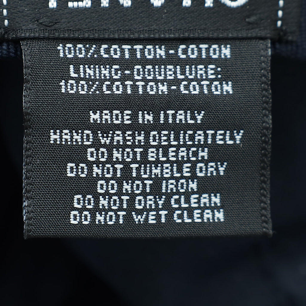 Chanel Blue Denim Mood Cloche Small Bucket Hat
