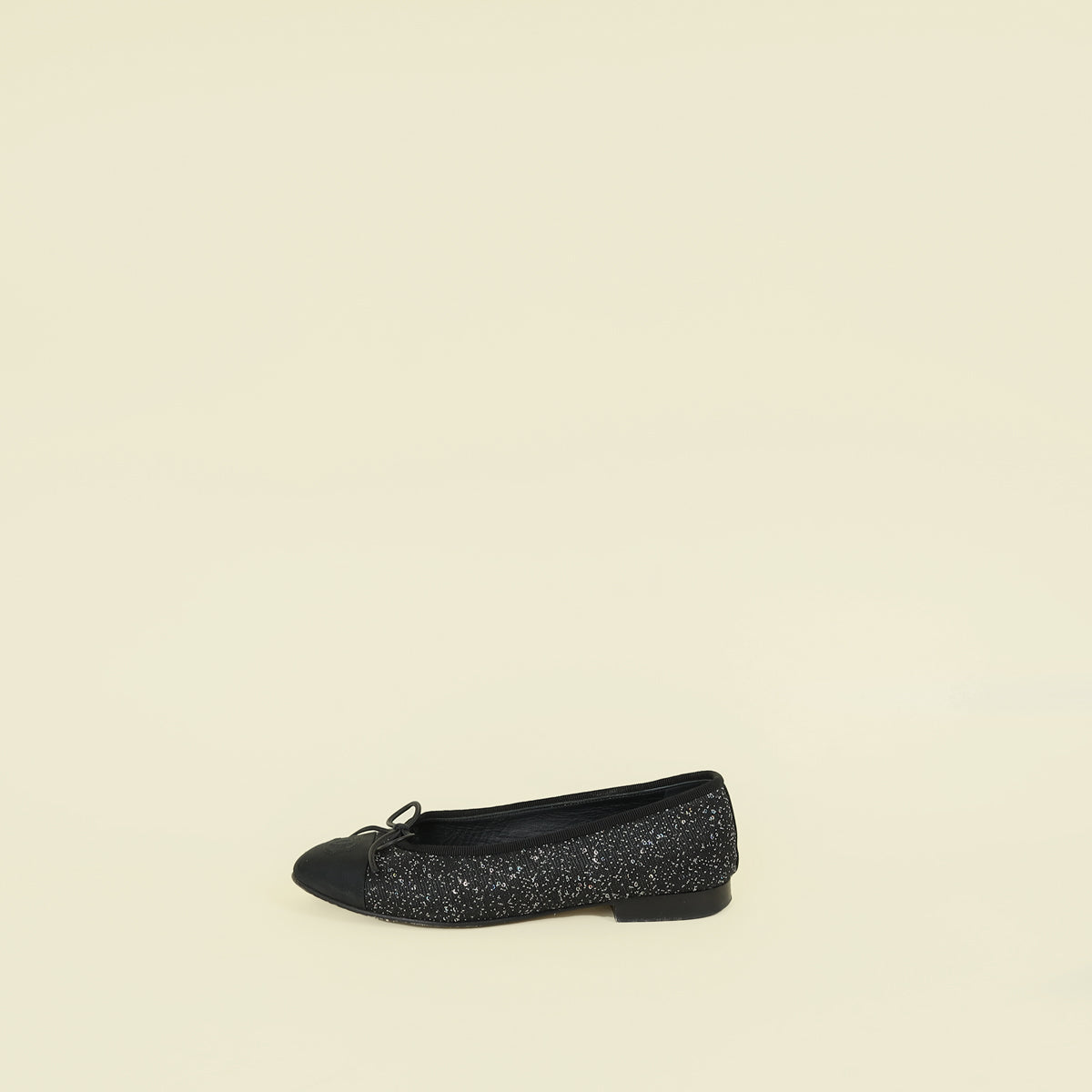 Chanel Bicolor CC Cap Toe Ballerina 36