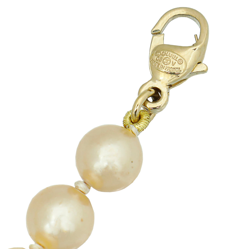 Chanel Ivory CC Pearl Necklace
