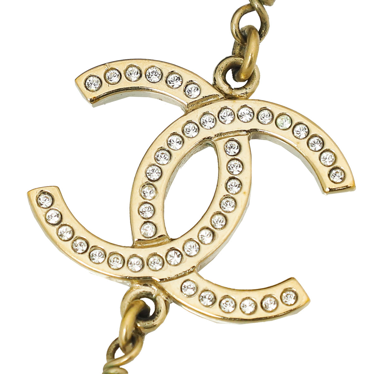 Chanel Ivory CC-5-Star-Heart- Pearl Long Necklace