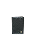 Chanel Black Classic Passport Holder