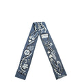 Chanel Gray Coco Paris Twill Scarf