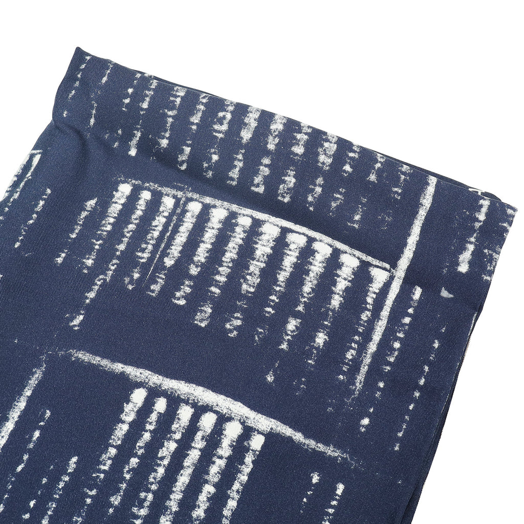 Chanel Bicolor Coco Chanel Print Square Silk Scarf