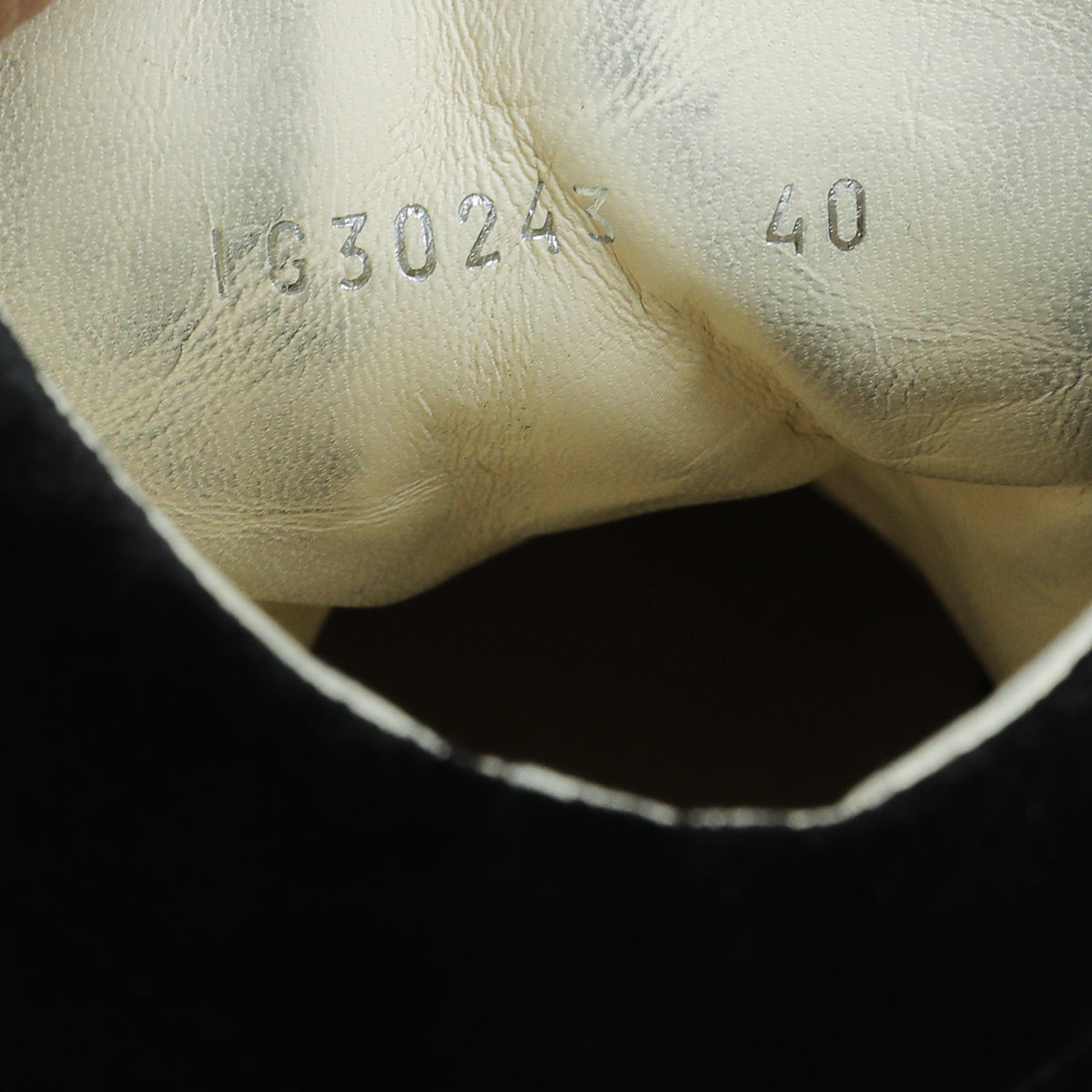 Chanel Black CC Star Print Ankle Boot 40
