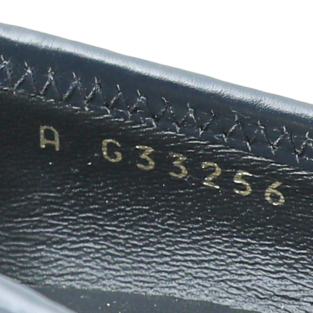 Chanel Navy White CC Cap Toe Tweed Pump 38
