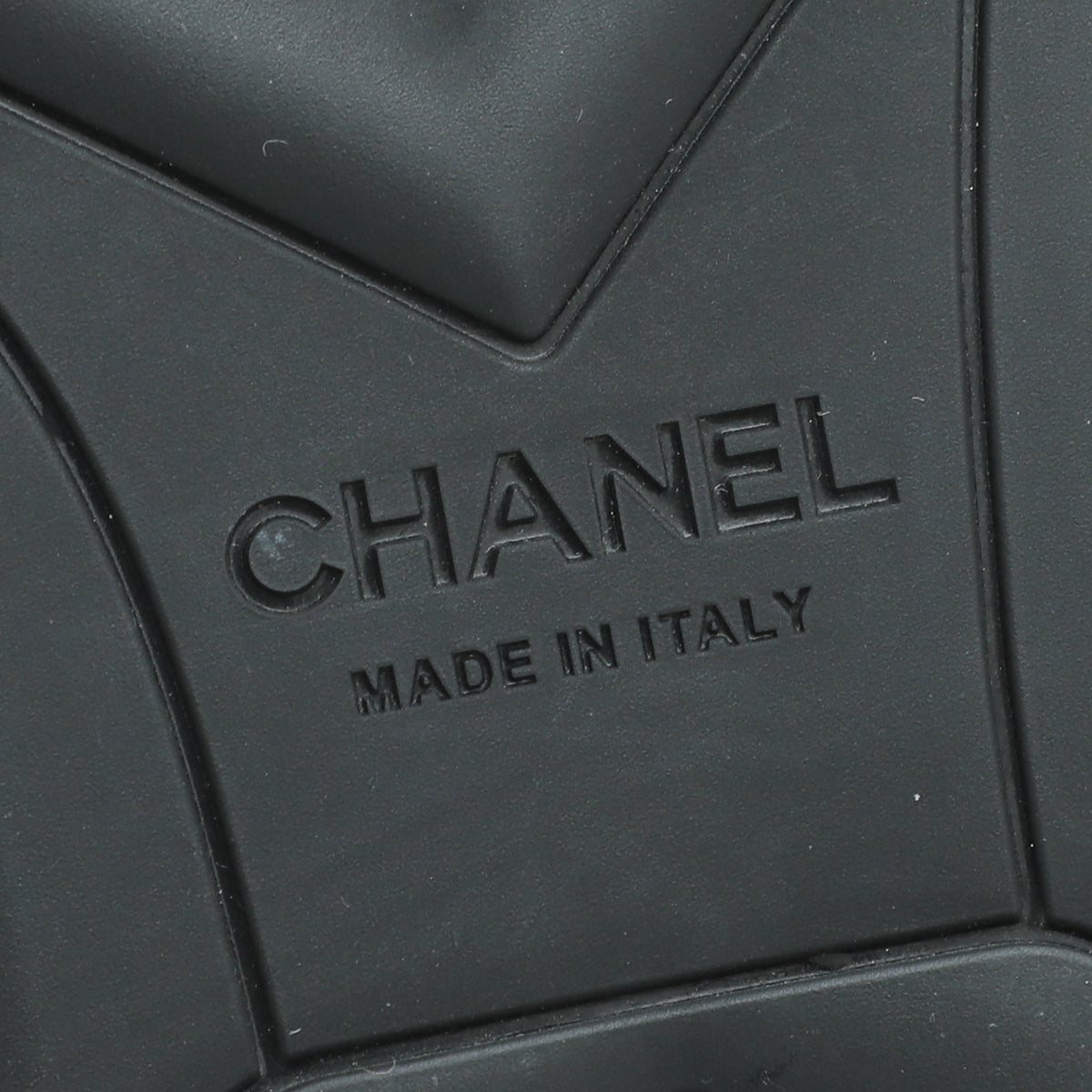 Chanel Black CC Cap Toe Sneaker 39