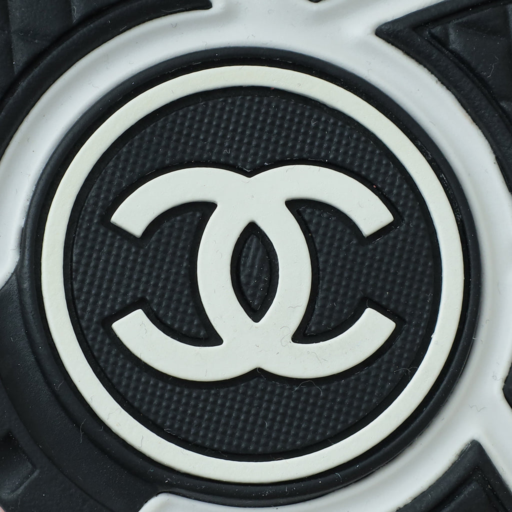 Chanel Multicolor CC Trainer Sneaker 37.5