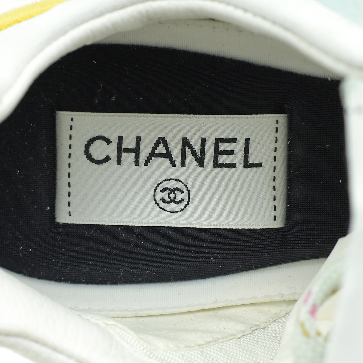 Chanel Tricolor CC Trainer Sneakers 39.5