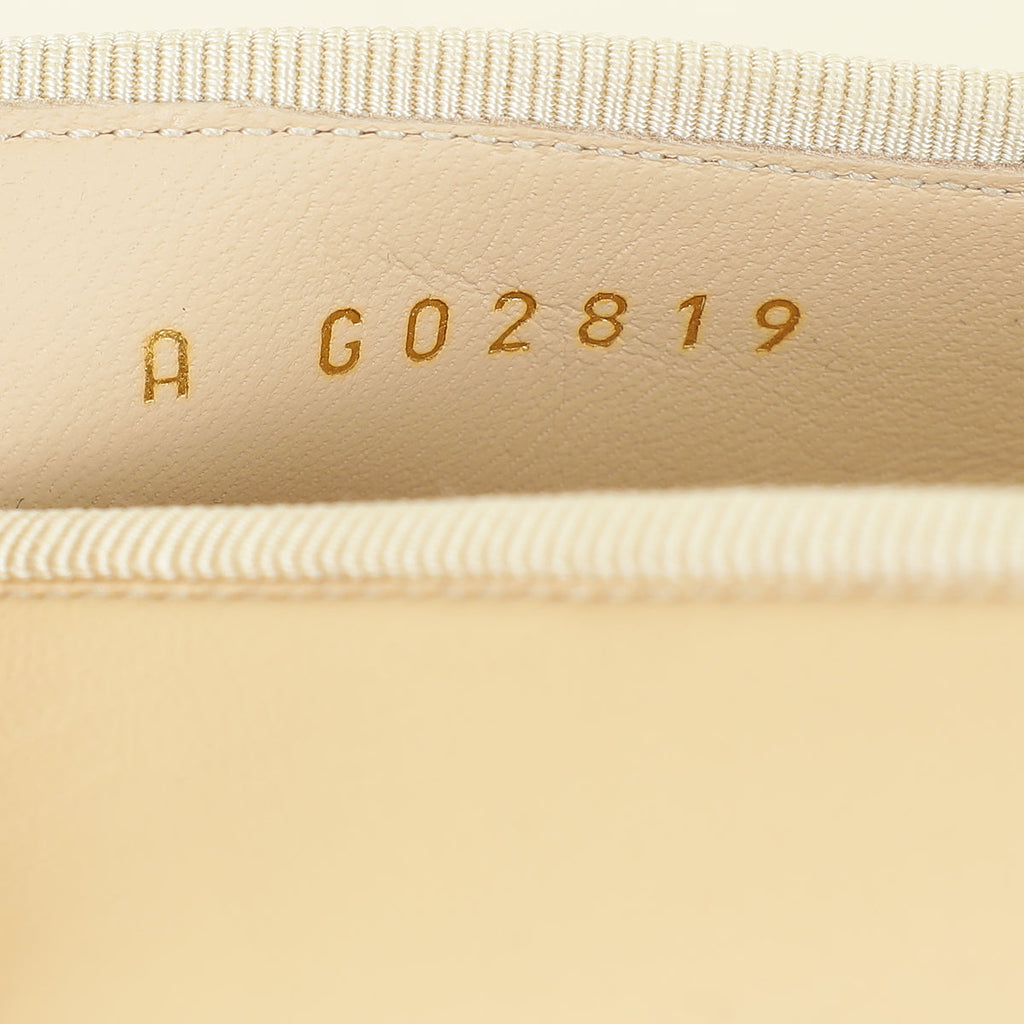 Chanel Bicolor CC Cap Toe Flat Ballerina 42