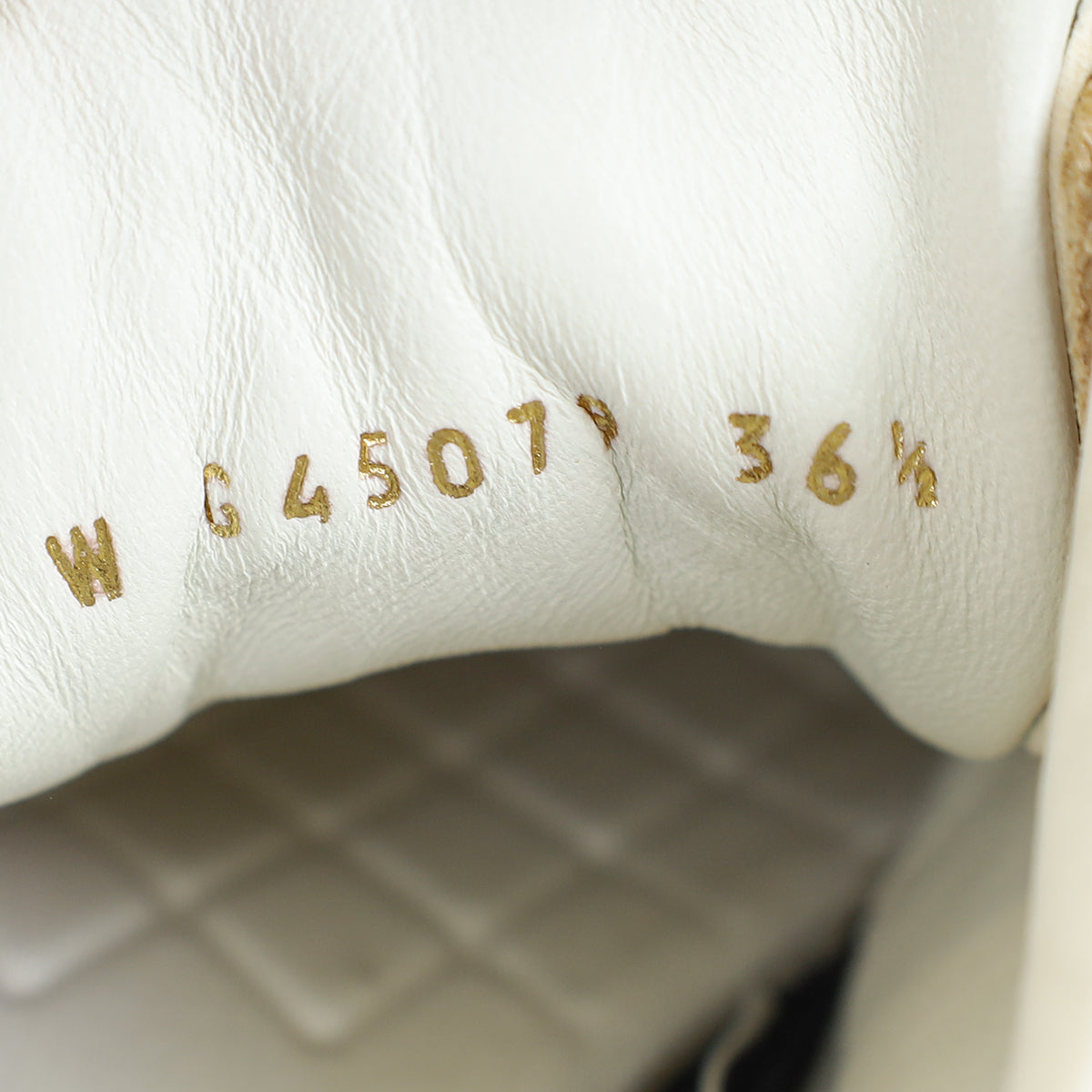 Chanel Metallic Gold CC Trainer Sneaker 36.5