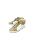 Chanel Multicolor CC High Cut Sneakers 36.5