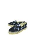 Chanel Multicolor CC Diamond Quilted Print Canvas Espadrille Flats 36