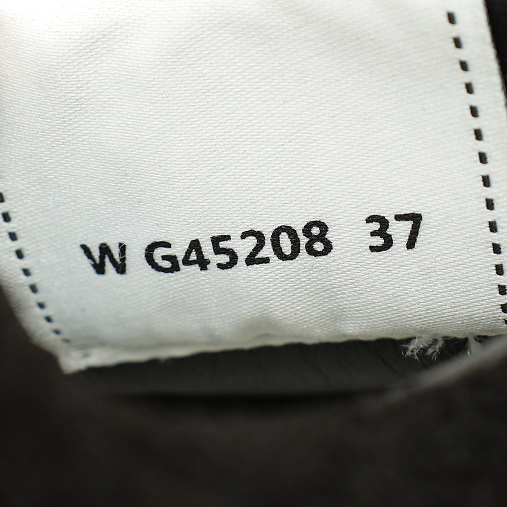 Chanel Bicolor CC Suede Sneaker 37