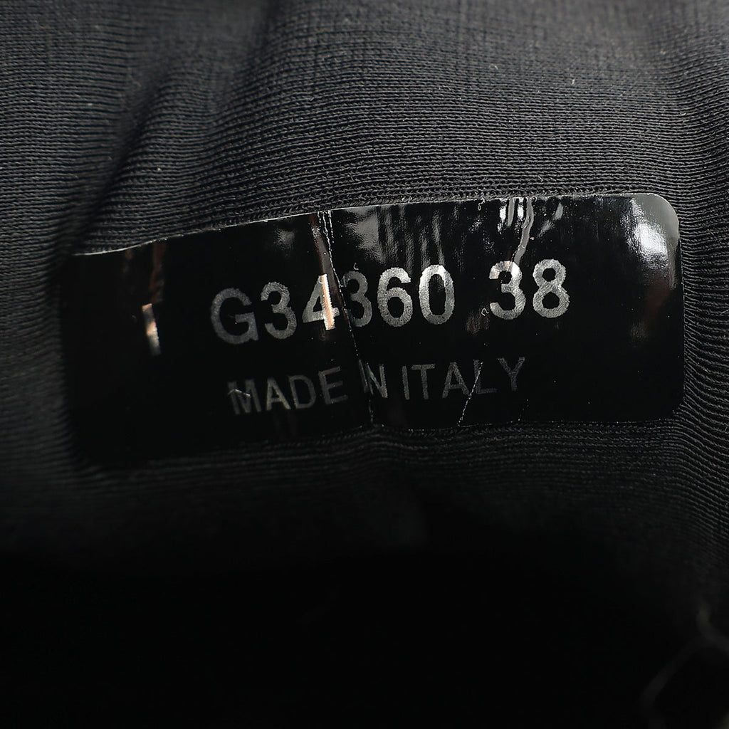 Chanel Black CC Sneakers 38