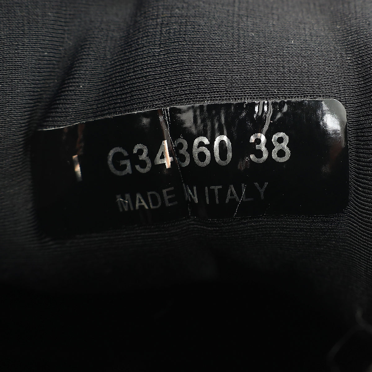 Chanel Black CC Sneakers 38
